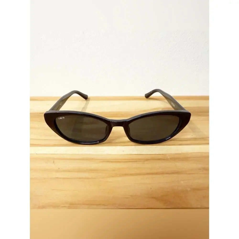 OTRA Shona Cat Eye Sunglasses in Black